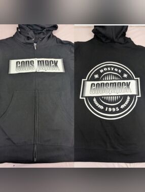 Godsmack NWOT Boston Since 1995 Black Graphic Hoodie Small Unisex
